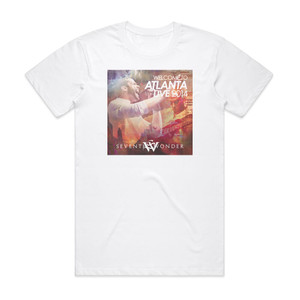 Seventh Wonder Welcome To Atlanta Album Cover T-Shirt White Seventh Wonder Welcome To Atlanta Album Cover T-Shirt White