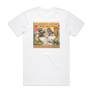 Steve Martin Rare Bird Alert Album Cover T-Shirt White Steve Martin Rare Bird Alert Album Cover T-Shirt White