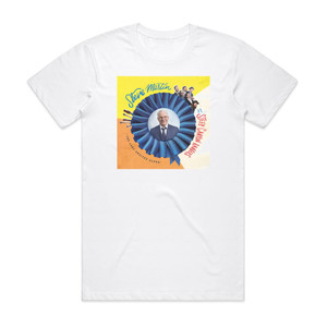 Steve Martin The Longawaited Album Album Cover T-Shirt White Steve Martin The Longawaited Album Album Cover T-Shirt White