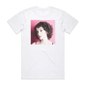 Saint Vincent Actor Out Of Work Album Cover T-Shirt White Saint Vincent Actor Out Of Work Album Cover T-Shirt White