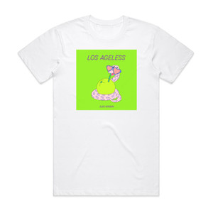 Saint Vincent New York Djds Version Album Cover T-Shirt White Saint Vincent New York Djds Version Album Cover T-Shirt White