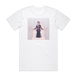 Saint Vincent St Vincent Album Cover T-Shirt White Saint Vincent St Vincent Album Cover T-Shirt White