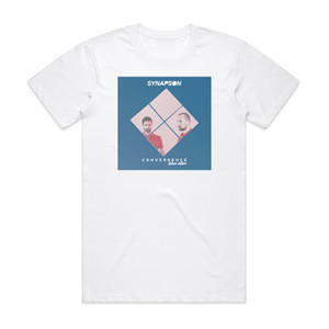 Synapson Convergence Album Cover T-Shirt White Synapson Convergence Album Cover T-Shirt White