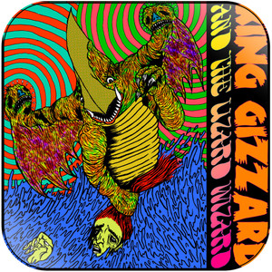 King Gizzard and the Lizard Wizard Willoughbys Beach Album Cover Sticker King Gizzard and the Lizard Wizard Willoughbys Beach Album Cover Sticker