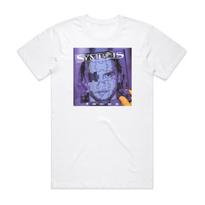 Symbols Faces Album Cover T-Shirt White Symbols Faces Album Cover T-Shirt White
