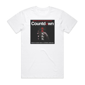 Saunder Jurriaans Countdown Album Cover T-Shirt White
