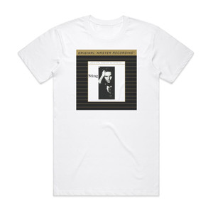Sting Nothing Like The Sun 1 Album Cover T-Shirt White Sting Nothing Like The Sun 1 Album Cover T-Shirt White