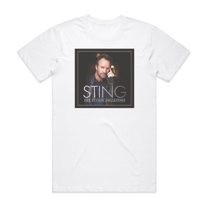 Sting The Studio Collection Album Cover T-Shirt White