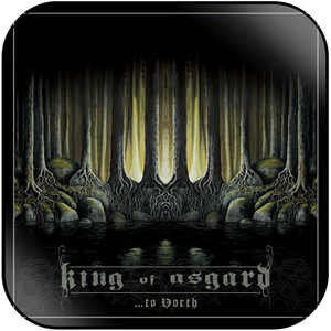 King of Asgard To North Album Cover Sticker King of Asgard To North Album Cover Sticker