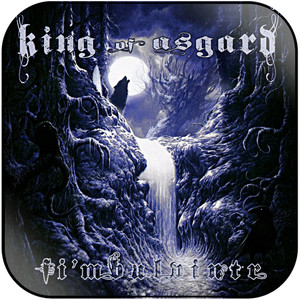 King of Asgard Fimbulvintr Album Cover Sticker King of Asgard Fimbulvintr Album Cover Sticker