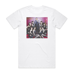 SDN48 Duet With Album Cover T-Shirt White SDN48 Duet With Album Cover T-Shirt White