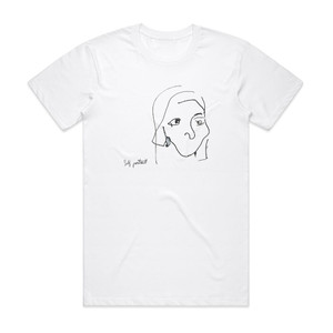 Sharon Van Etten Tramp Demos Album Cover T-Shirt White Sharon Van Etten Tramp Demos Album Cover T-Shirt White