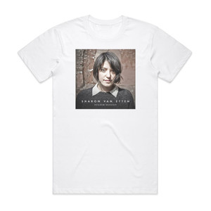 Sharon Van Etten Deezer Session Album Cover T-Shirt White Sharon Van Etten Deezer Session Album Cover T-Shirt White