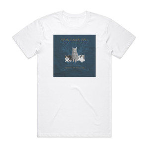 Sean Danielsen Product Of Isolation Album Cover T-Shirt White Sean Danielsen Product Of Isolation Album Cover T-Shirt White
