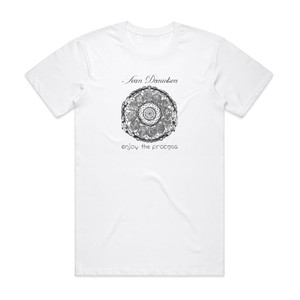 Sean Danielsen Enjoy The Process Album Cover T-Shirt White Sean Danielsen Enjoy The Process Album Cover T-Shirt White