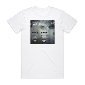 Solar Fake Frontiers Album Cover T-Shirt White Solar Fake Frontiers Album Cover T-Shirt White