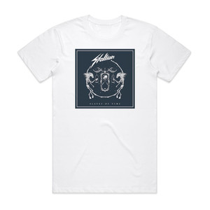Stallion Slaves Of Time Album Cover T-Shirt White Stallion Slaves Of Time Album Cover T-Shirt White