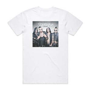 Stoneman Steine Album Cover T-Shirt White