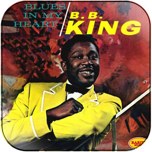 BB King Blues In My Heart Album Cover Sticker BB King Blues In My Heart Album Cover Sticker