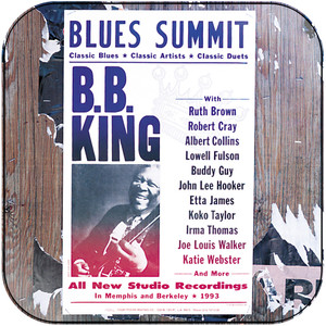 BB King Blues Summit Album Cover Sticker BB King Blues Summit Album Cover Sticker