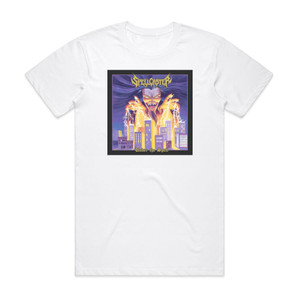 Spellcaster Under The Spell Album Cover T-Shirt White