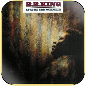 BB King Live At San Quentin Album Cover Sticker BB King Live At San Quentin Album Cover Sticker