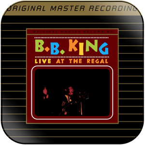 BB King Live At The Regal-1 Album Cover Sticker BB King Live At The Regal-1 Album Cover Sticker