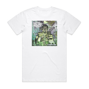 Shotgun Rodeo By Hook Or By Crook Album Cover T-Shirt White Shotgun Rodeo By Hook Or By Crook Album Cover T-Shirt White