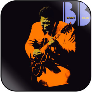 BB King Live In Japan Album Cover Sticker BB King Live In Japan Album Cover Sticker