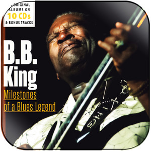 BB King Milestones Of A Blues Legend-1 Album Cover Sticker BB King Milestones Of A Blues Legend-1 Album Cover Sticker