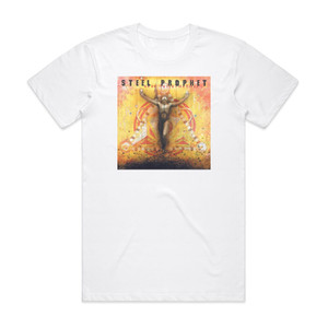 Steel Prophet Dark Hallucinations Album Cover T-Shirt White Steel Prophet Dark Hallucinations Album Cover T-Shirt White