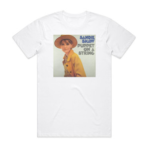Sandie Shaw Puppet On A String Album Cover T-Shirt White Sandie Shaw Puppet On A String Album Cover T-Shirt White
