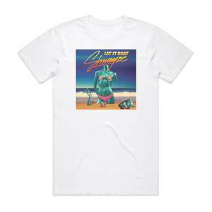 Shwayze Let It Beat Album Cover T-Shirt White Shwayze Let It Beat Album Cover T-Shirt White