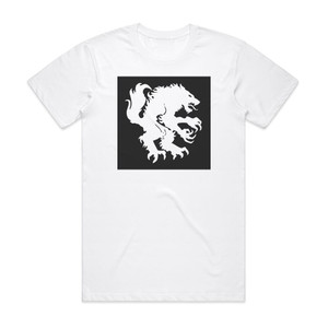 Satanic Warmaster Opferblut Album Cover T-Shirt White Satanic Warmaster Opferblut Album Cover T-Shirt White