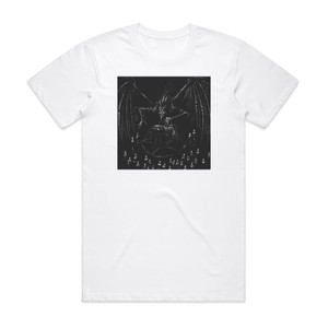 Satanic Warmaster Winters Hunger Torches Album Cover T-Shirt White Satanic Warmaster Winters Hunger Torches Album Cover T-Shirt White