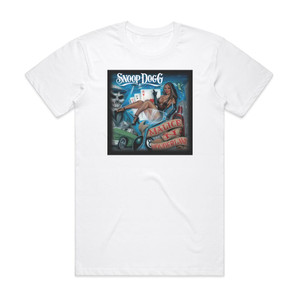 Snoop Dogg Malice N Wonderland Album Cover T-Shirt White Snoop Dogg Malice N Wonderland Album Cover T-Shirt White