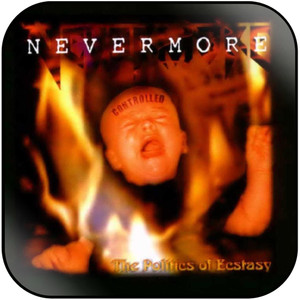 Nevermore The Politics Of Ecstasy Album Cover Sticker Nevermore The Politics Of Ecstasy Album Cover Sticker