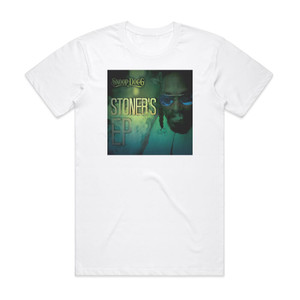 Snoop Dogg Stoners Ep Album Cover T-Shirt White Snoop Dogg Stoners Ep Album Cover T-Shirt White