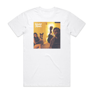 Silver Jews Tennessee Album Cover T-Shirt White Silver Jews Tennessee Album Cover T-Shirt White