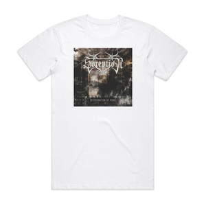 Soreption Deterioration Of Minds Album Cover T-Shirt White Soreption Deterioration Of Minds Album Cover T-Shirt White