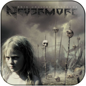Nevermore This Godless Endeavor Album Cover Sticker Nevermore This Godless Endeavor Album Cover Sticker