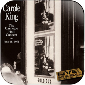 Carole King The Carnegie Hall Concert June 18 1971 Album Cover Sticker Carole King The Carnegie Hall Concert June 18 1971 Album Cover Sticker