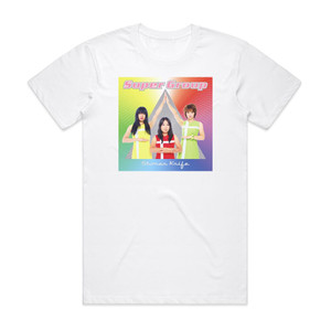 Shonen Knife Super Group 1 Album Cover T-Shirt White