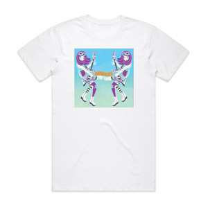 Shonen Knife Pop Tune 2 Album Cover T-Shirt White Shonen Knife Pop Tune 2 Album Cover T-Shirt White