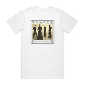 Samael Valkyries New Ride Album Cover T-Shirt White Samael Valkyries New Ride Album Cover T-Shirt White