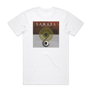 Samael Solar Soul Album Cover T-Shirt White Samael Solar Soul Album Cover T-Shirt White