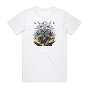 Samael Above 1 Album Cover T-Shirt White Samael Above 1 Album Cover T-Shirt White