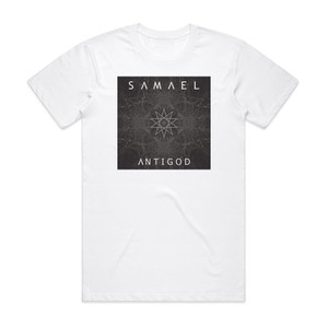 Samael Antigod Album Cover T-Shirt White Samael Antigod Album Cover T-Shirt White
