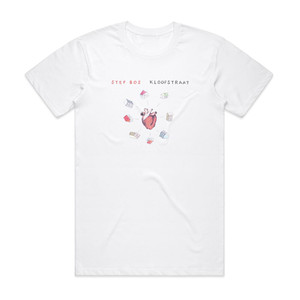 Stef Bos Kloofstraat Album Cover T-Shirt White Stef Bos Kloofstraat Album Cover T-Shirt White