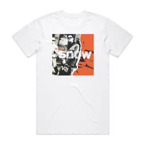 Snow 12 Inches Of Snow Album Cover T-Shirt White Snow 12 Inches Of Snow Album Cover T-Shirt White